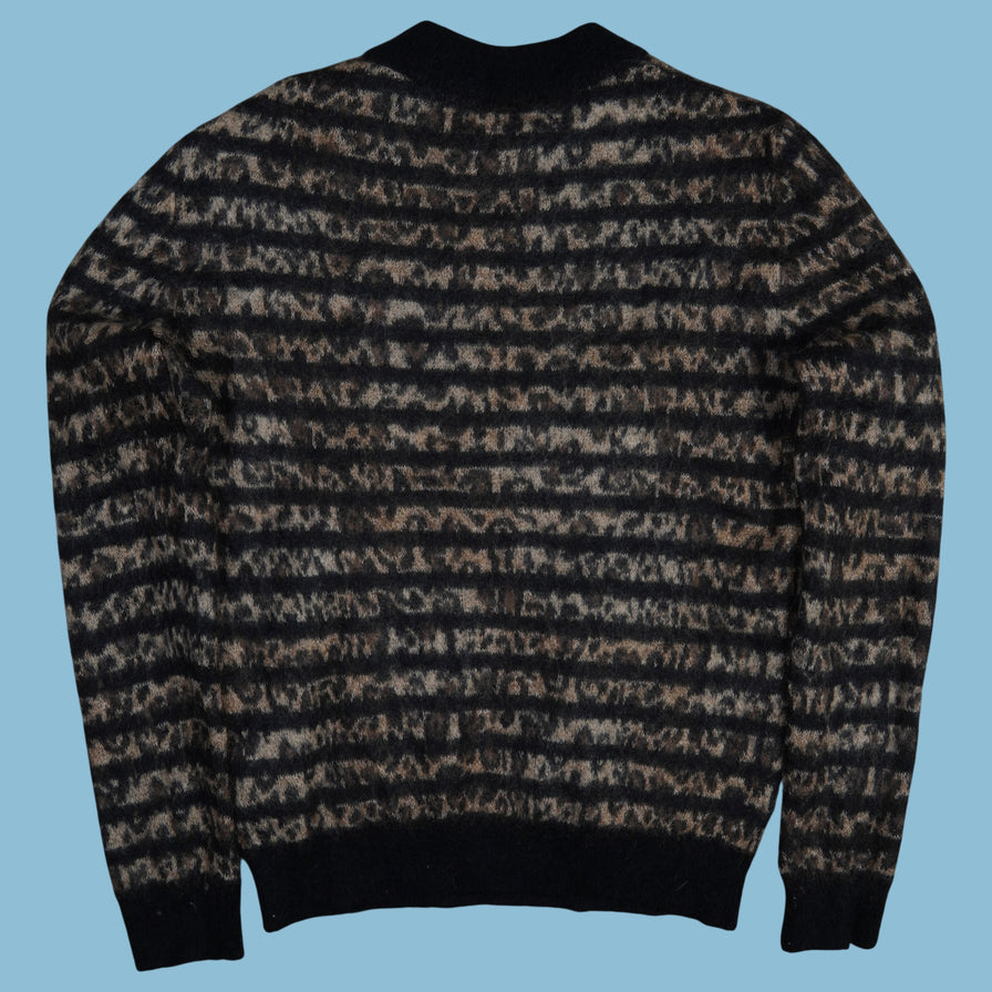 Vintage Saint Laurent Paris Leopard Pullover - M - NFF Vintage