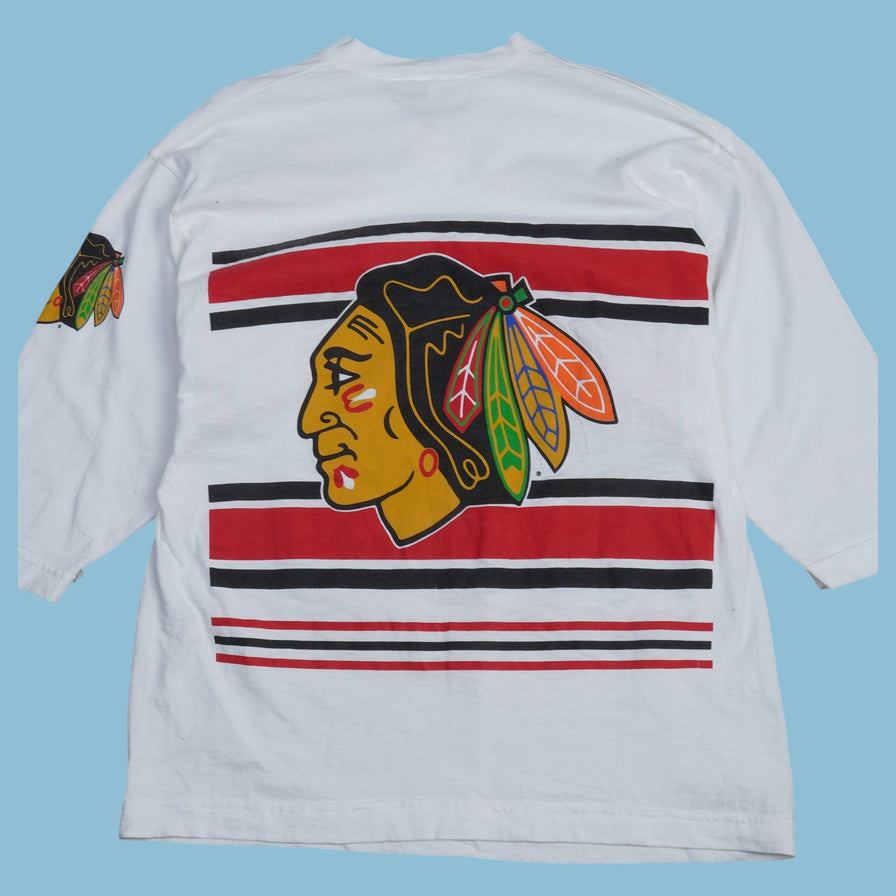 Vintage Salem Chicago Blackhawks T-Shirt - L - NFF Vintage