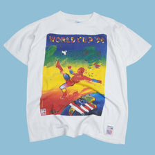 Vintage Salem 90s Peter Max Artwork 1994 T-Shirt - M - NFF Vintage