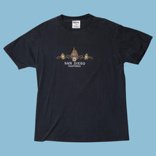 Vintage San Diego California Embroidered T-Shirt - M