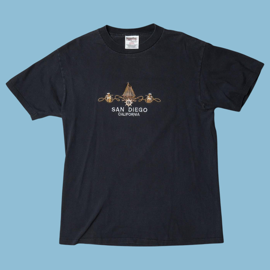 Vintage San Diego California Embroidered T-Shirt - M