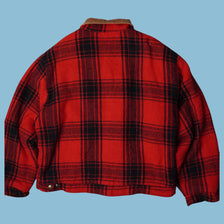 Vintage Santa Fe Trail 90s Plaid Jacke - XL