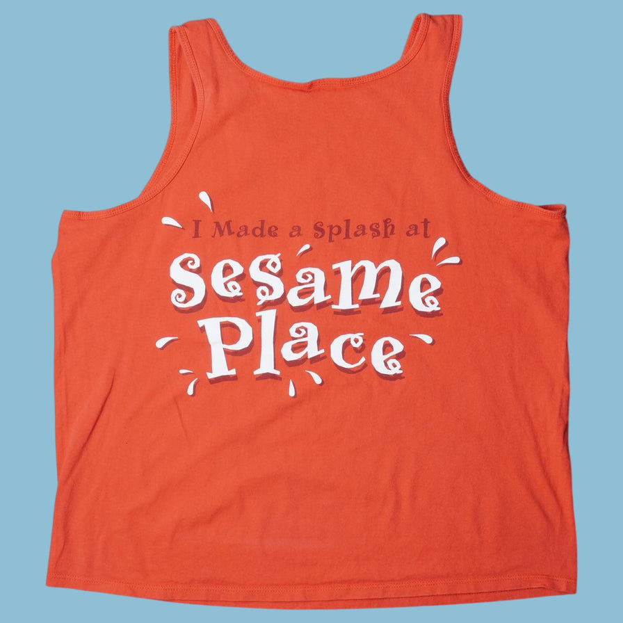 Vintage Sesame Street Elmo Tank Top - XL