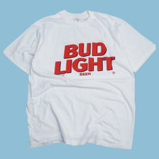 Vintage Short Hills Tee 90s Bud Light Beer T-Shirt - XL - NFF Vintage