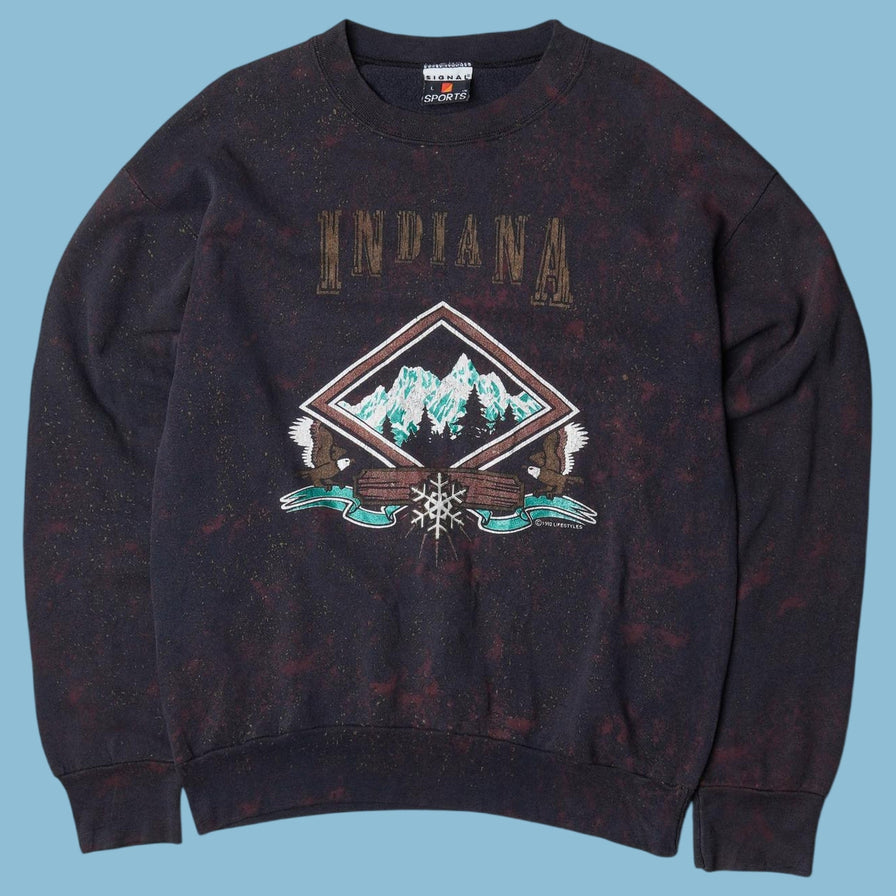 Vintage Signal Sports 90s Indiana Sweater - L