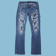 Vintage Silver Jeans Destroyed Denim Jeans - W28/L32