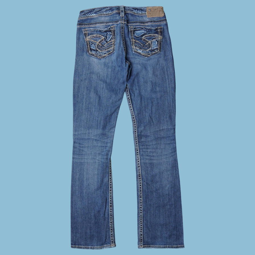 Vintage Silver Jeans Destroyed Denim Jeans - W28/L32