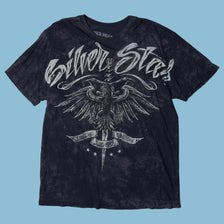 Vintage Silver Star 2000s Eagle Graphic T-Shirt - M