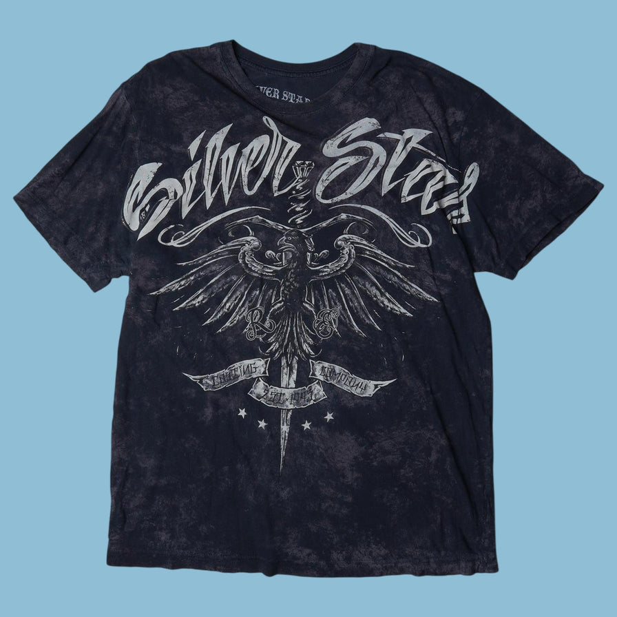 Vintage Silver Star 2000s Eagle Graphic T-Shirt - M