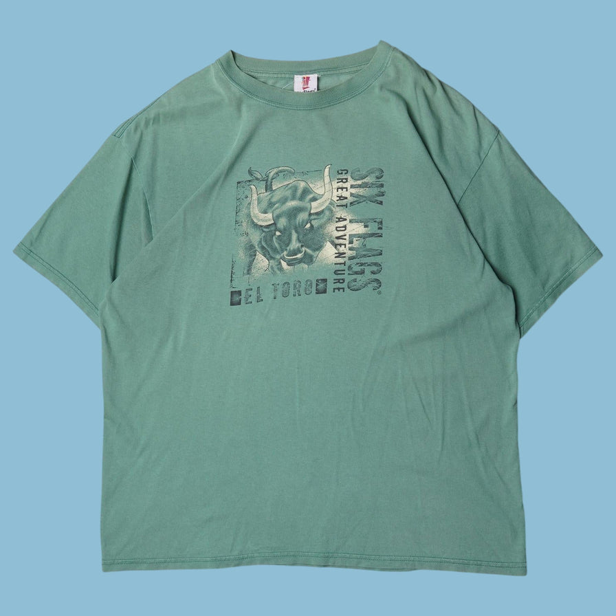 Vintage Six Flags Great Adventure El Toro T-Shirt - XL