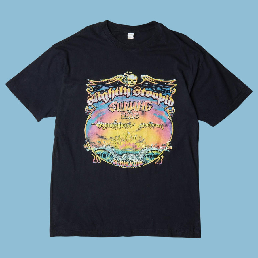 Vintage Slightly Stoopid Sublime 2023 Summertime Tour T-Shirt - L