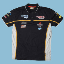 Vintage Smiths Racing Trooper Beer Motorsport Polo T-Shirt - XL