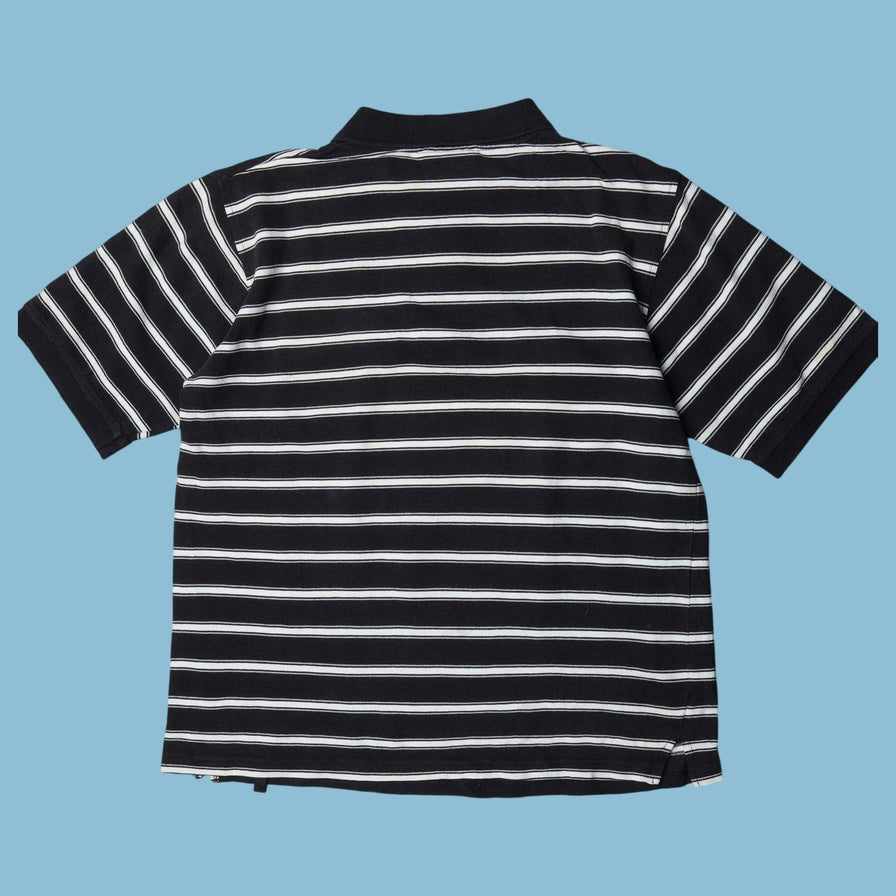 Vintage South Pole 2000s Striped Polo T-Shirt - M