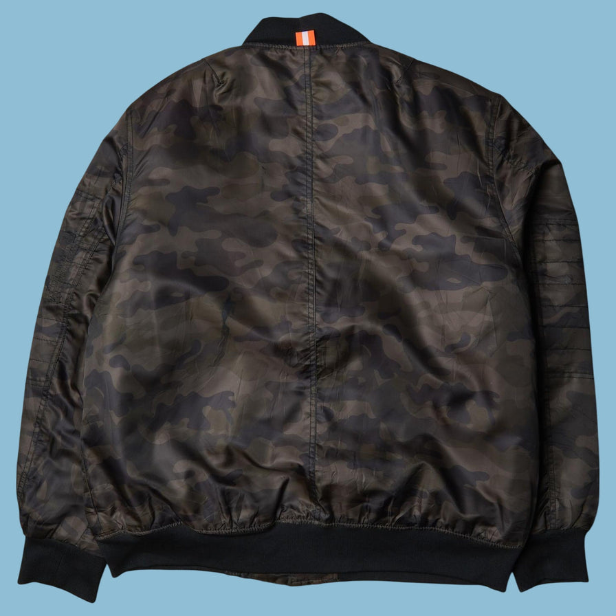Vintage Southpole Camo Bomber Jacke - XL