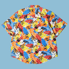 Vintage Sport Orange County 90s Tropical Hemd - L