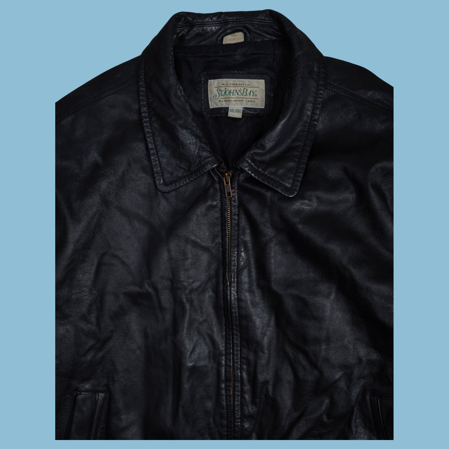 Vintage St John's Bay Lederjacke - 2XL - NFF Vintage