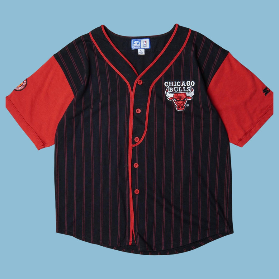 Vintage Starter 90s Chicago Bulls Jersey - L