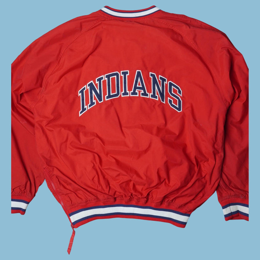 Vintage Starter 90s Cleveland Indians Windbreaker - L