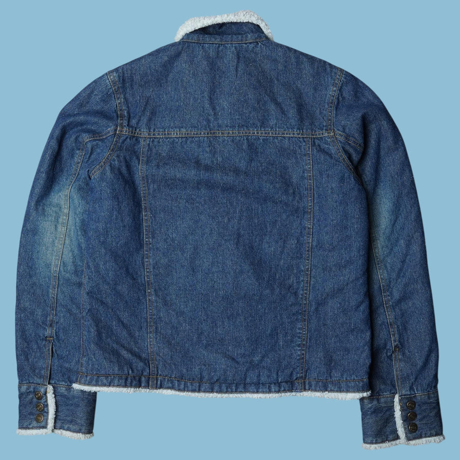 Vintage Steve & Barry's Sherpa Jeansjacke - L
