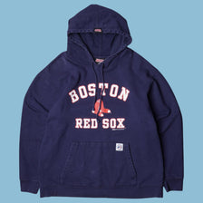 Vintage Stitches 2000s Boston Red Sox Hoodie - L