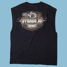 Vintage Sturgis 2000s Motorcycle Rally Sleeveless T-Shirt - XL