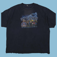 Vintage Sturgis 2016 Black Hills Rally Motorcycle T-Shirt - XL
