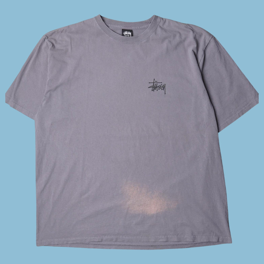 Vintage Stussy 90s Built In The USA T-Shirt - XL