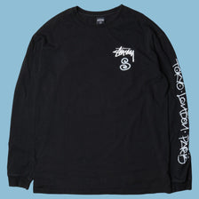 Vintage Stussy World Tour Longsleeve - M