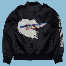 Vintage 80s Style Car California Racing Jacket - XS