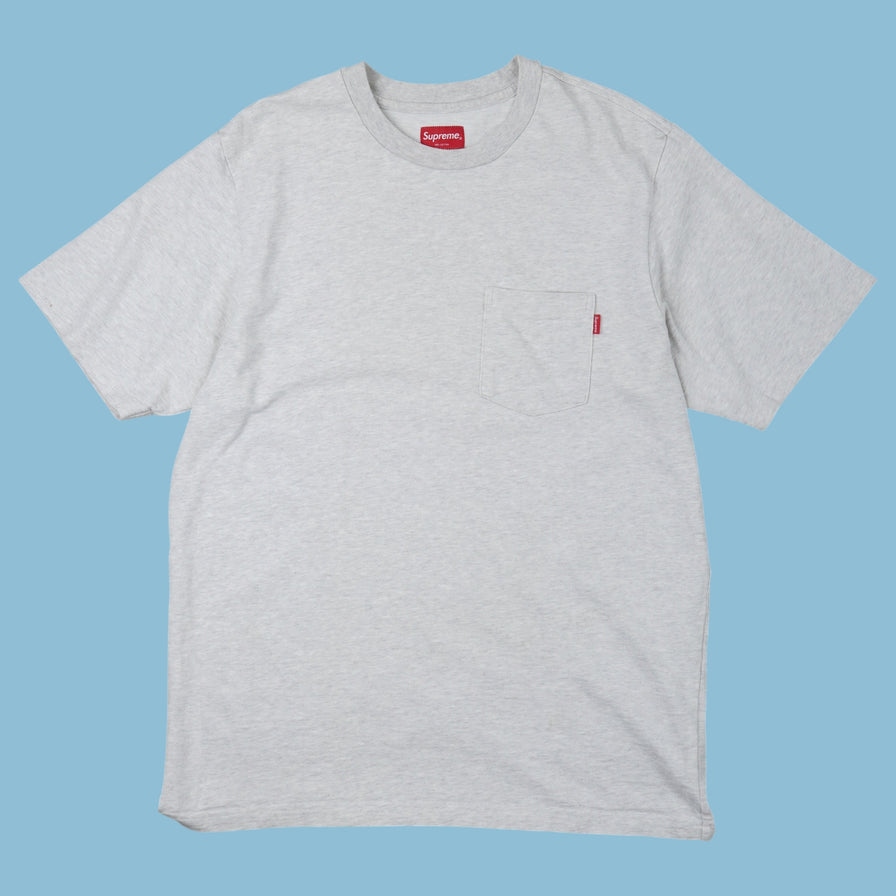 Vintage Supreme Heavyweight Pocket T-Shirt - L