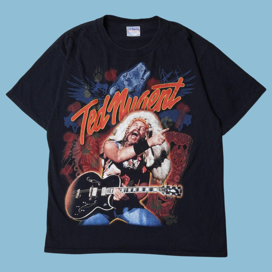 Vintage Ted Nugent 90s T-Shirt - L