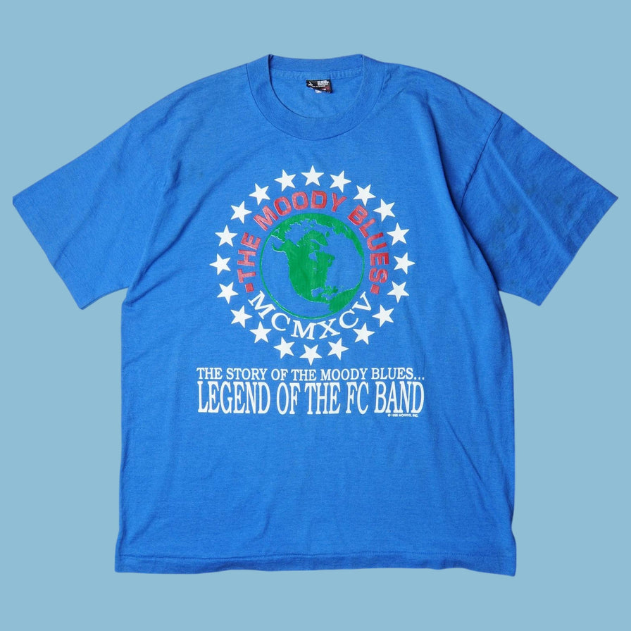 Vintage The Moody Blues 90s Legend Of The FC Band T-Shirt - L