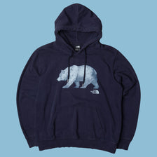 Vintage The North Face Bear Graphic Hoodie - M