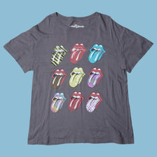 Vintage The Rolling Stones Multi Logo T-Shirt - L