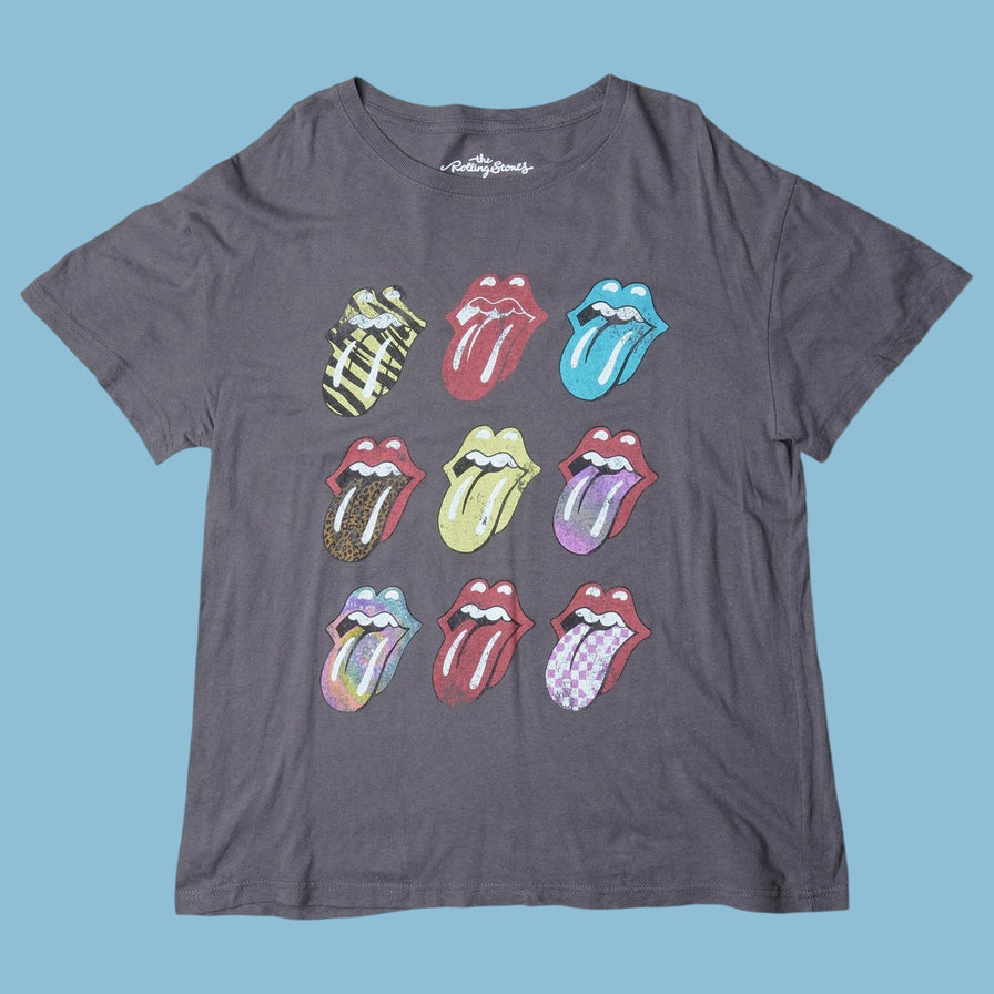 Vintage The Rolling Stones Multi Logo T-Shirt - L