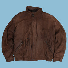 Vintage Thinsulate Bomber Lederjacke - XL - NFF Vintage