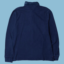Vintage Tommy Hilfiger 90s Big Flag Rugby Longsleeve - M
