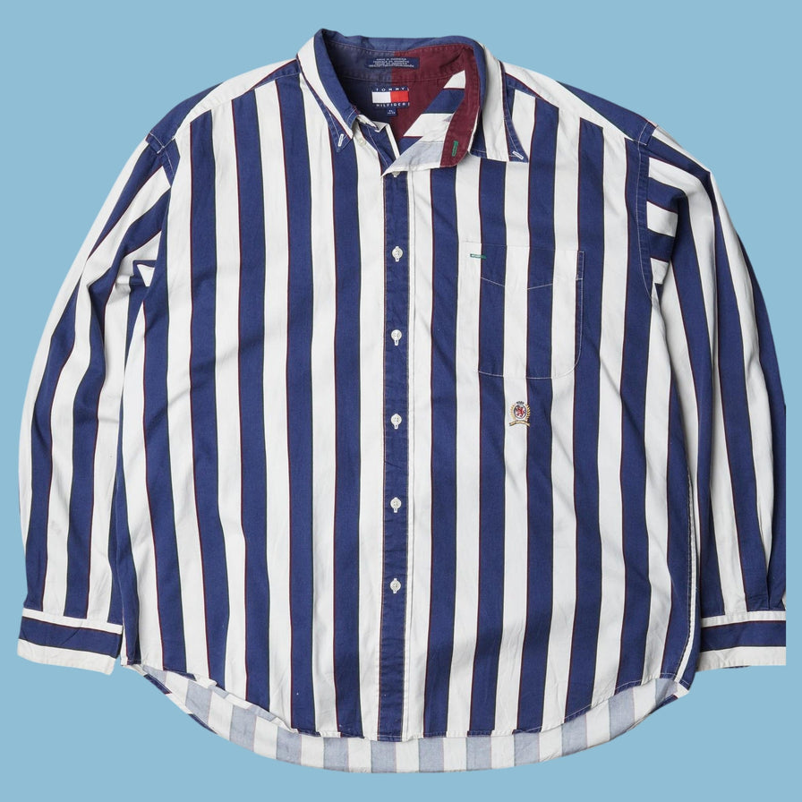 Vintage Tommy Hilfiger 90s Crest Hemd - XL