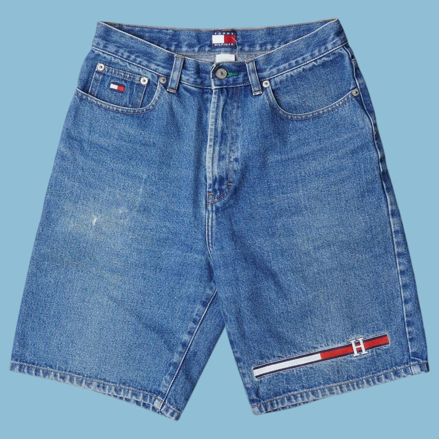 Short en jean vintage Tommy Hilfiger années 90 - S
