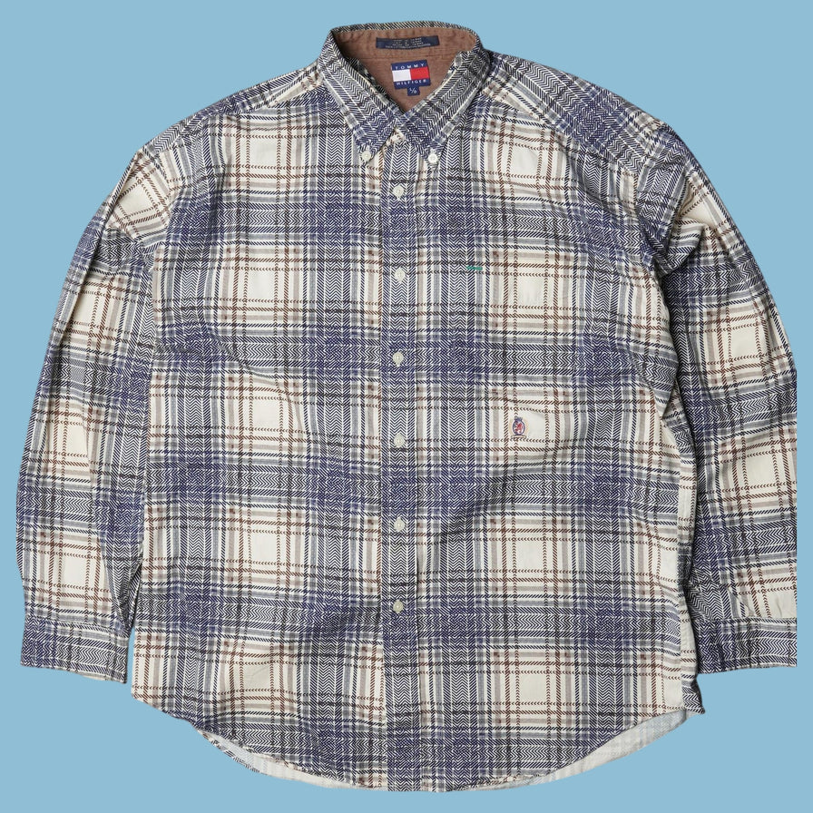 Vintage Tommy Hilfiger 90s Hemd - L
