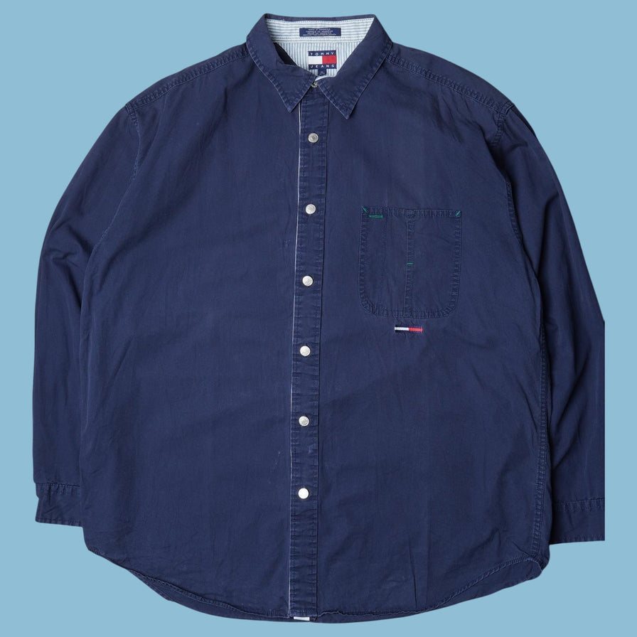 Vintage Tommy Hilfiger 90s Hemd - XL
