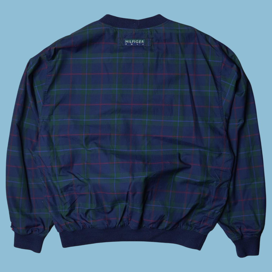 Vintage Tommy Hilfiger 90s Plaid Windbreaker - M
