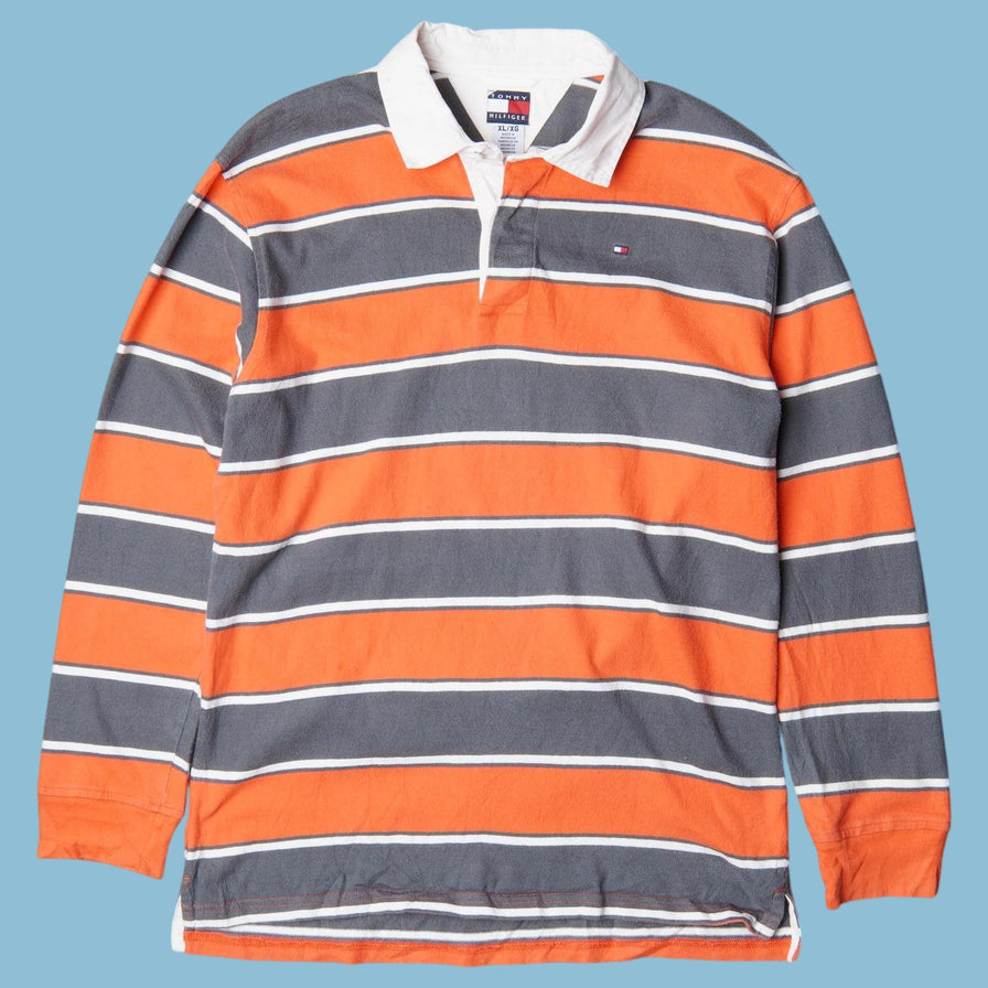 Vintage Tommy Hilfiger 90s Rugby Longsleeve - M