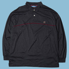 Vintage Tommy Hilfiger 90s Striped Longsleeve Polo - XL