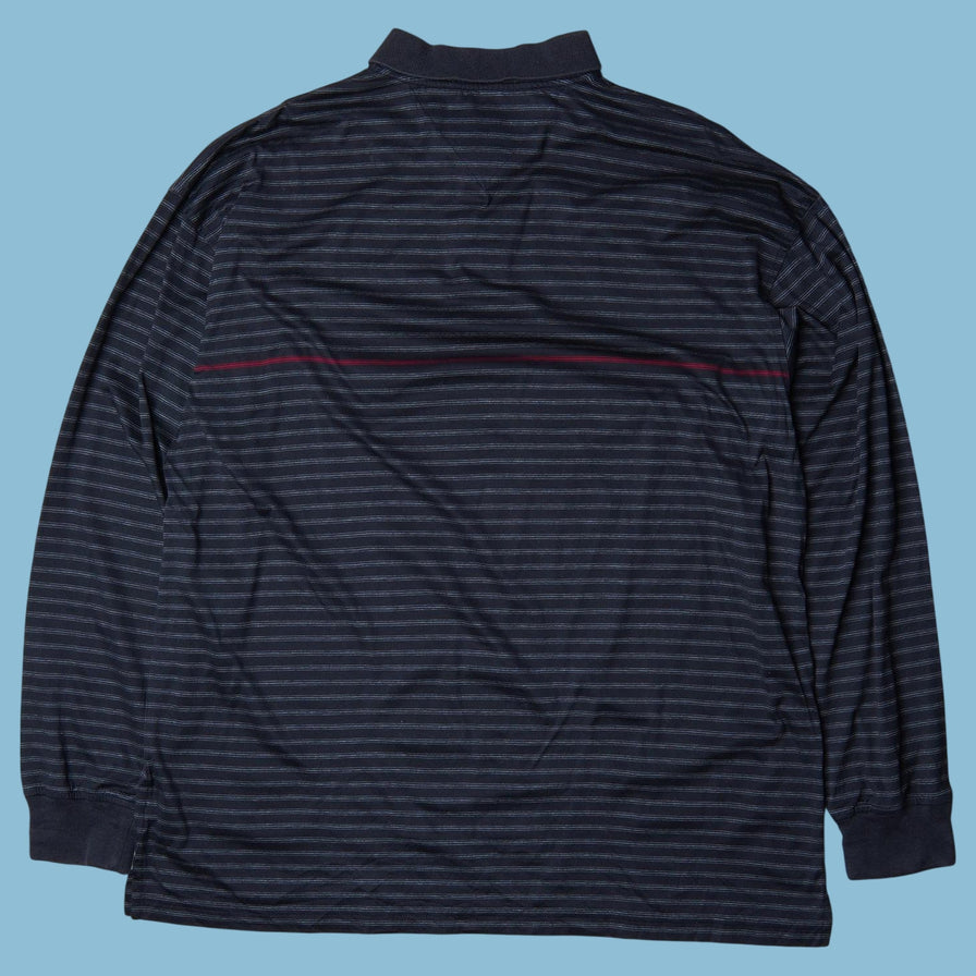 Vintage Tommy Hilfiger 90s Striped Longsleeve Polo - XL