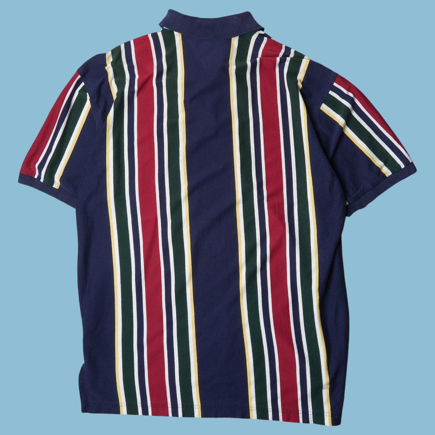 Vintage Tommy Hilfiger 90s Striped Polo - L