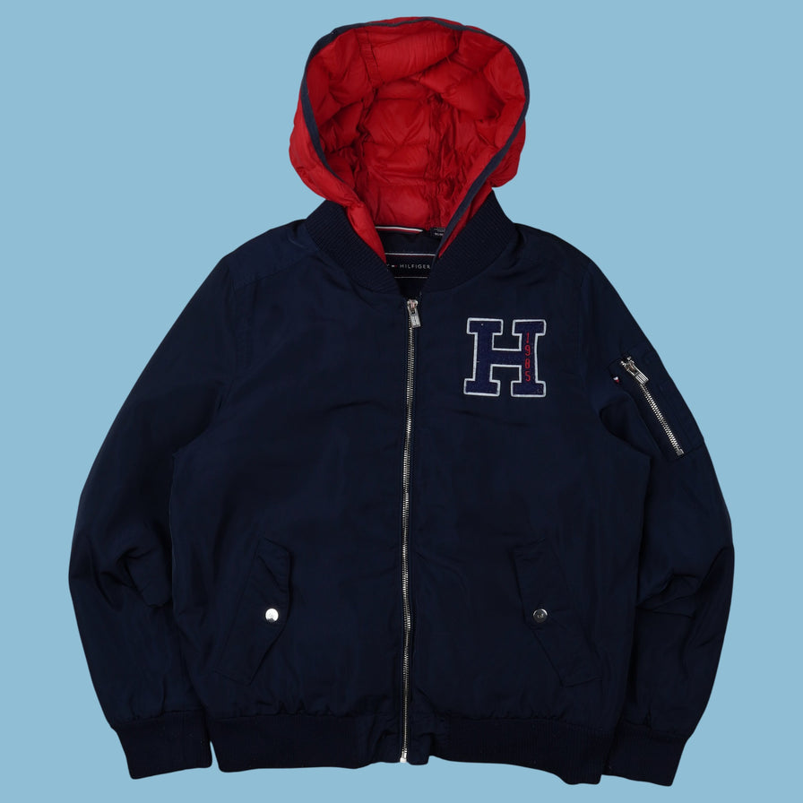 Vintage Tommy Hilfiger Varsity Bomber Jacke - M