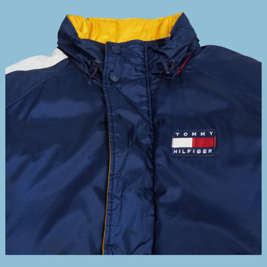 Vintage Tommy Hilfiger Puffer Jacke - L - NFF Vintage