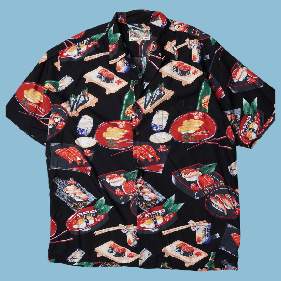 Vintage Tori Richard Sushi Print Hemd - XL