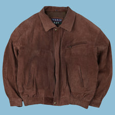 Vintage Trader Bay Suede Leather Jacket - XL